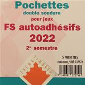 Pochettes 2e sem 2022 Futura FS autoadhesifs Yvert & Tellier 137574