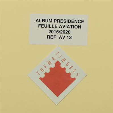 Feuille Presidence aviation 2016/2020  Ceres AV13