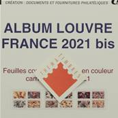 Feuilles complementaires pour carnets 2021 Louvre Edition Ceres FF21BIS