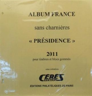 Jeu Presidence 2011 France sans charniere Ceres PF11