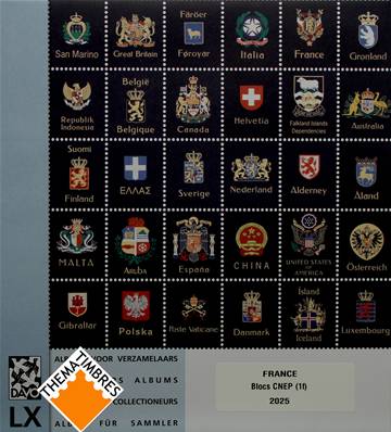 Feuille 41 Luxe Blocs CNEP 2025 France DAVO 13655