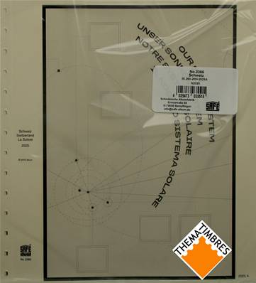 Feuilles Suisse 2025 SAFE DUAL 2366-25