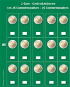 2 feuilles Premium vertes pour pieces de 2 euros SAFE 7393S