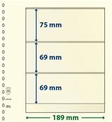 10 feuilles neutres LINDNER T 802303P