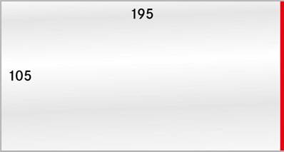 50 gaines de protection PVC 195 x 105 mm 886P
