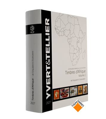 Catalogue de cotation vol 2  Timbres d'Afrique 2027  Yvert & Tellier