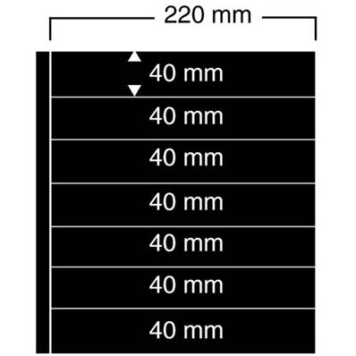 5 feuilles 457 pour classeur Compact A4 Safe