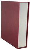 reliure UNIPLATE avec boitier luxus bordeaux 1712 LINDNER