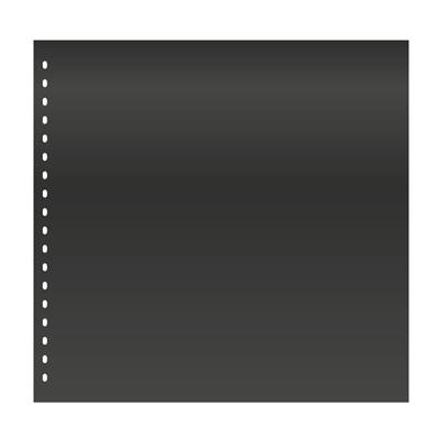 10 feuilles 1 poche noires OMNIA 020P LINDNER