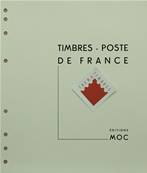 Feuilles France de 2010 à 2014 avec pochettes MOC MC15/10 343171