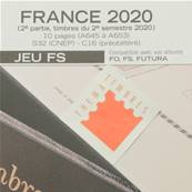Jeu France Futura FS 2020 2e semestre Yvert et Tellier 135414