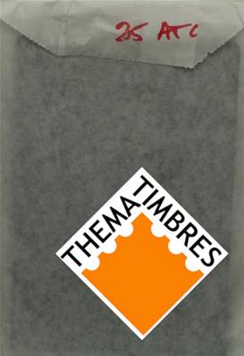 Jeu de pochettes autocollants et NFT France 2025 Album Louvre HBA25ATC