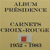 Jeu Presidence carnets croix rouge 1952  1983 France Ceres PFCR1
