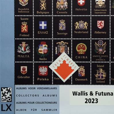 Feuilles Luxe Wallis et Futuna 2023 DAVO 14153