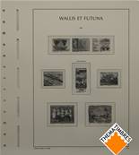 Feuilles Wallis et Futuna 2025 à pochettes SF Leuchtturm 100461
