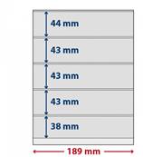 5 feuilles freestyle à 5 bandes LINDNER  S802512H