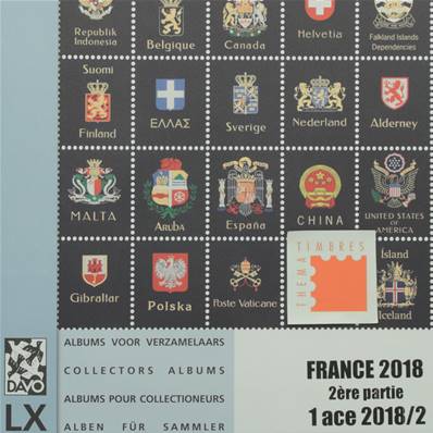 Feuilles 1 ace Luxe France 2018 2e semestre DAVO 37258