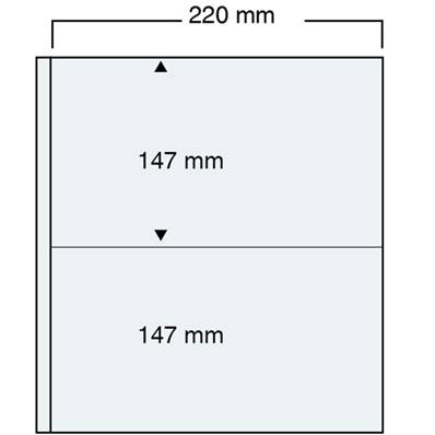 5 feuilles 464 pour classeur Compact A4 Safe