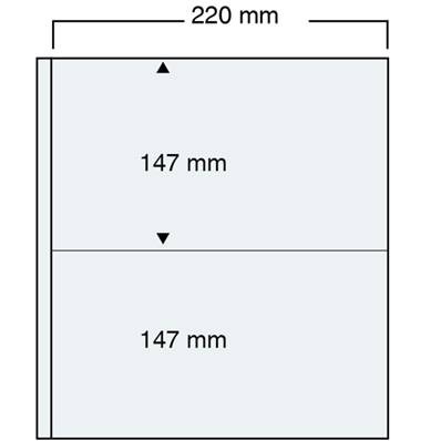 5 feuilles 464 pour classeur Compact A4 Safe