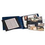 Reliure Maximum pour cartes postales avec etui Bleu Leuchtturm CLMAXSET 323696