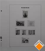 Feuilles Luxe BELGIQUE 2025 1A DAVO 1955