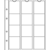 5 feuilles Numis 44 à  12 cases 44 mm Leuchtturm NH12 315584