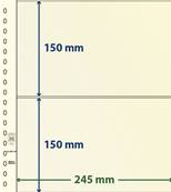 10 feuilles neutres LINDNER T 802218P