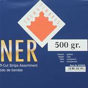 assortiment  500 grammes bandes fond transparent W10500 Lindner