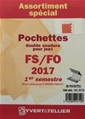 Pochettes 1er semestre 2017 pour FS FO Yvert et Tellier 24710