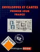catalogue FDC Farcigny enveloppes et cartes premier jour 2026