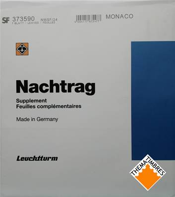 Feuilles Monaco 2024 à pochettes SF Leuchtturm N16 SF/24 373590