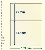 10 feuilles neutres LINDNER T 802209P