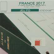 Jeu France Futura FO 2017 1er semestre Yvert et Tellier 121102