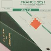 Jeu France Futura FO 2021 2e semestre Yvert et Tellier 136138