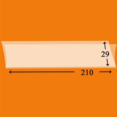 25 bandes 210 x 29 mm simple soudure fond transparent Yvert et Tellier 180298