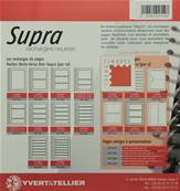 10 recharges Duo Supra 1 poche et 2 bandes Yvert et Tellier 1809